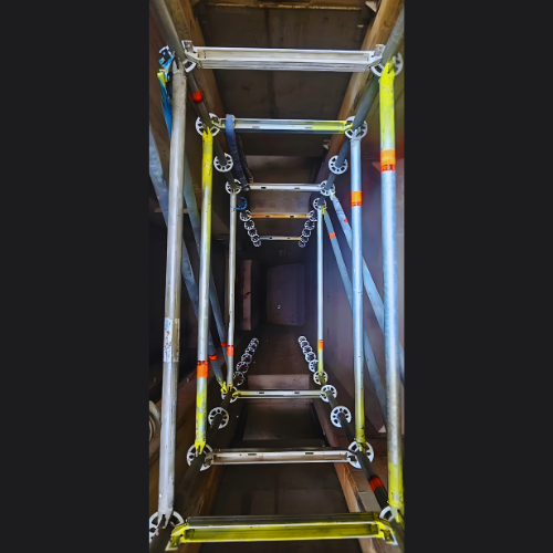 Gerüstbau Projekt 1 - Fassadengerüst