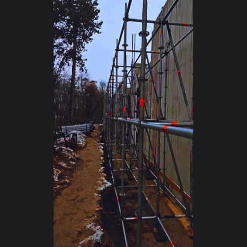 Gerüstbau Projekt 3 - Hängegerüst