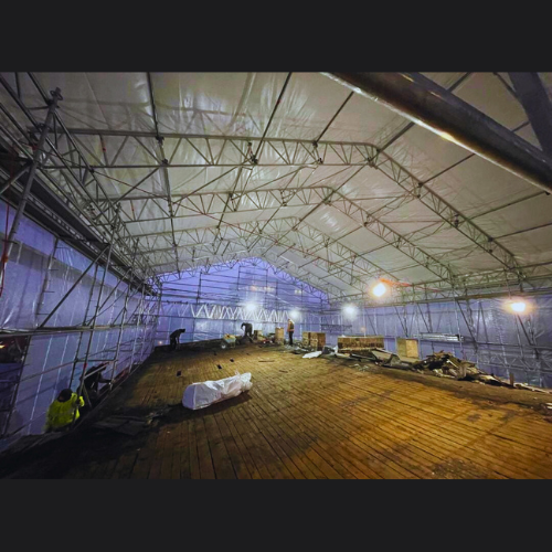 Gerüstbau Projekt 6 - Einhausung